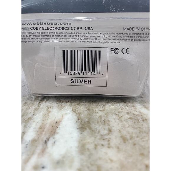 COBY CX-CD114 Personal CD Player Slim Compact Design w/ Headphones NEW SEALED - Picture 3 of 14